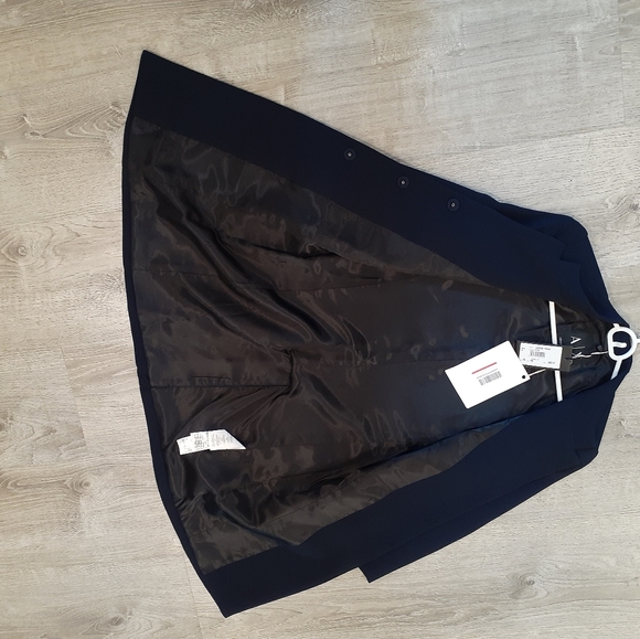 Armani Exchange Textured Patch Pocket Coat - Picture 6 of 14